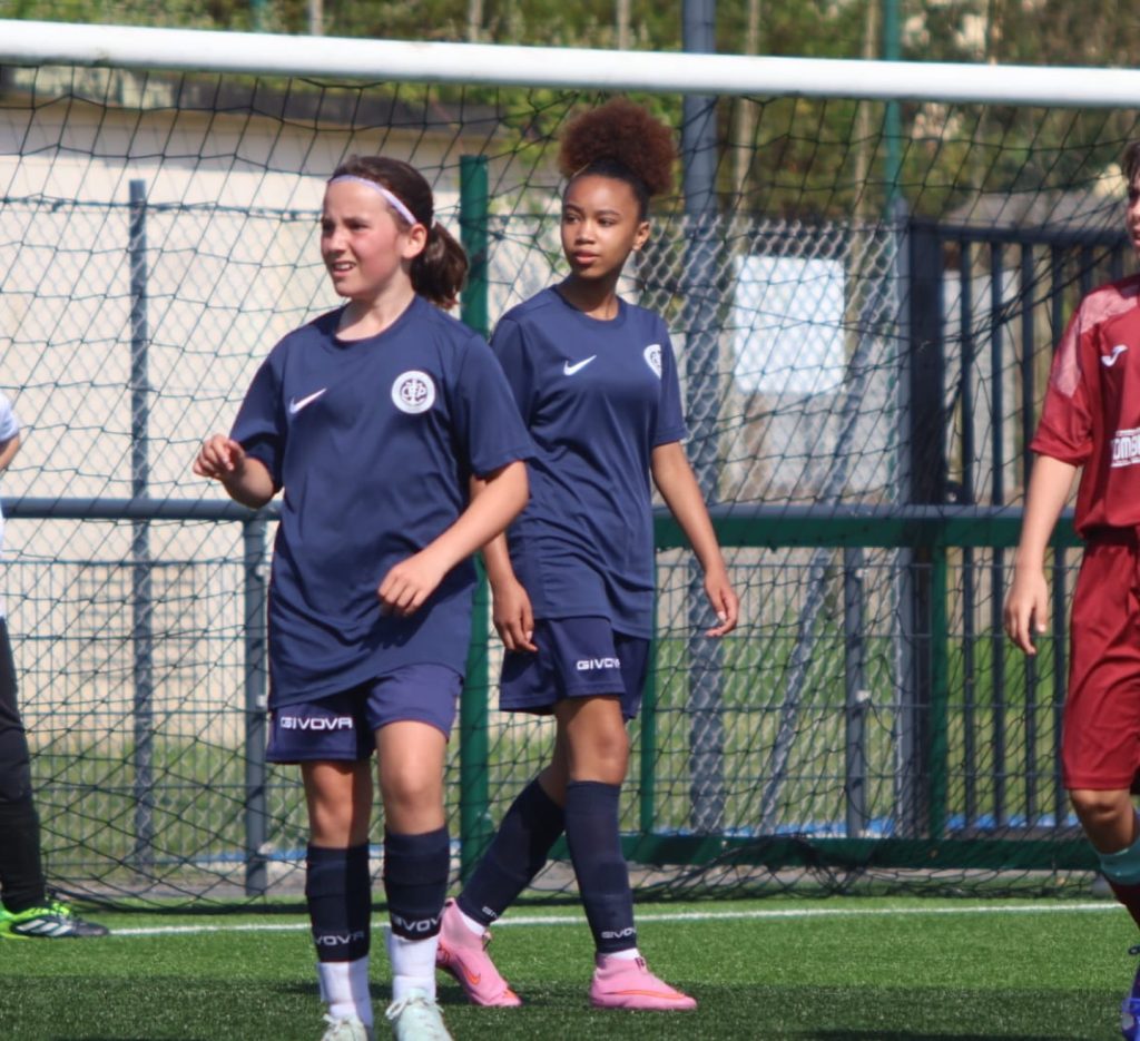 U11mixée avrec les féminines contre Groix