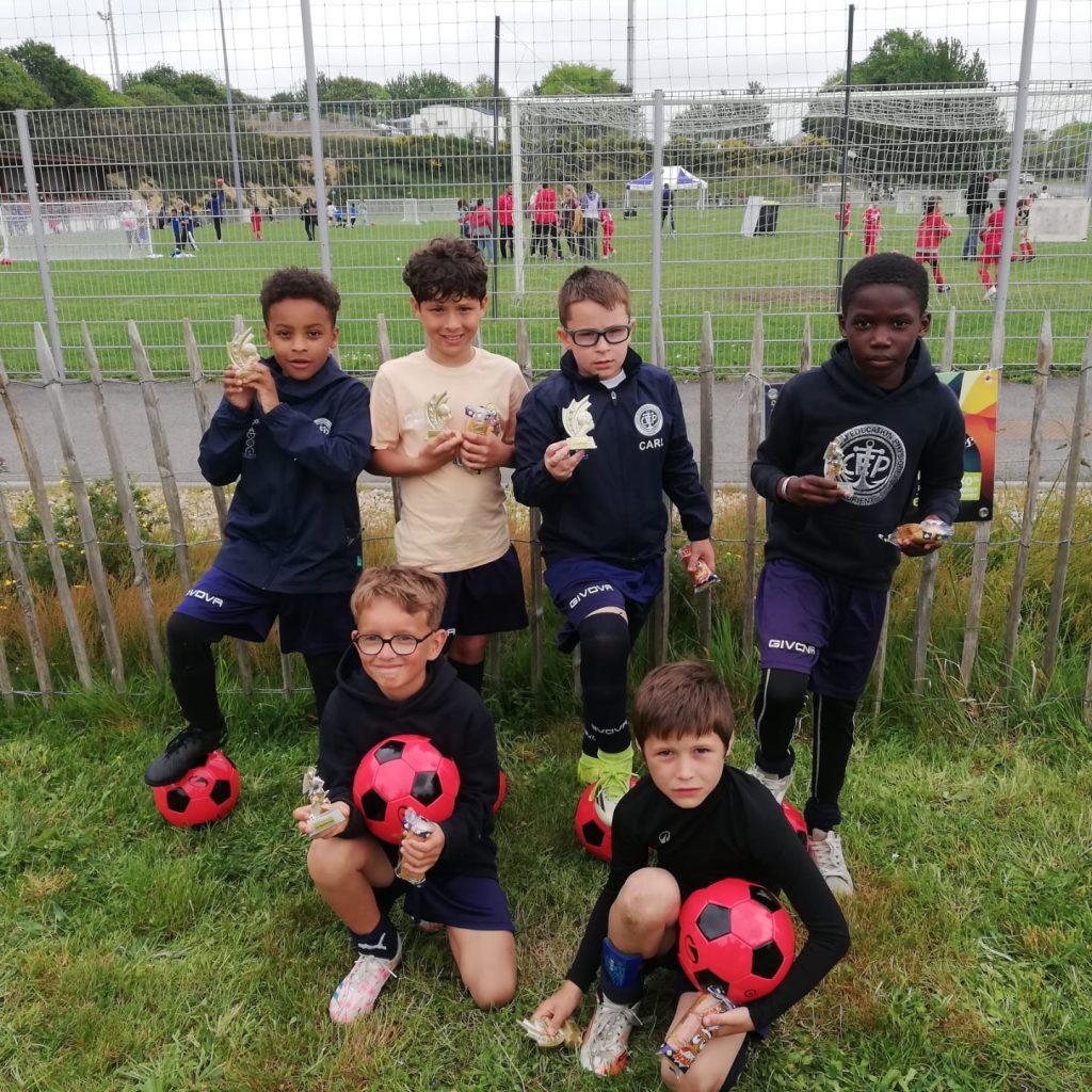 Belle 2 ème place pour nos U9 qui s’inclinent contre le FC Ploemeur