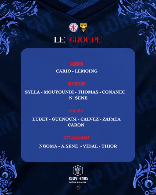 Le groupe pour la CDF !